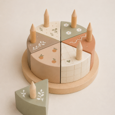 کیک چوبی؛ تجربه ای شیرین از بازی و خلاقیت